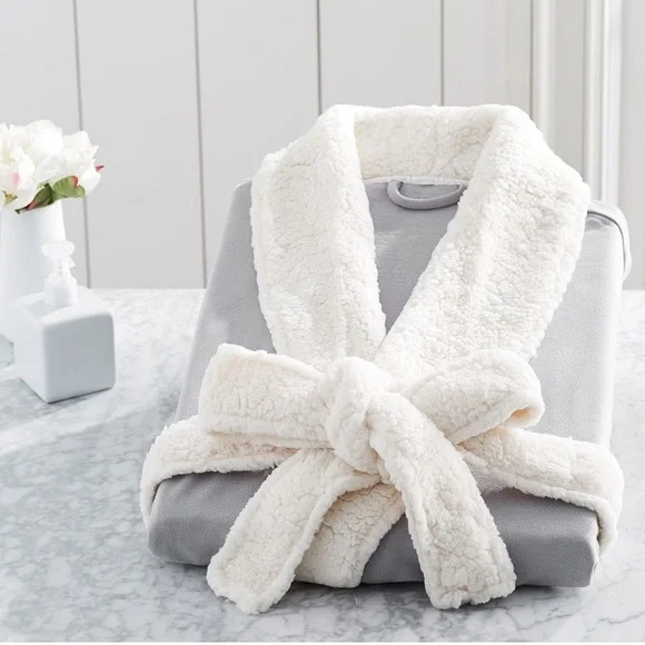 pottery barn marleigh leightweight cozy robe - Picture 9 of 9